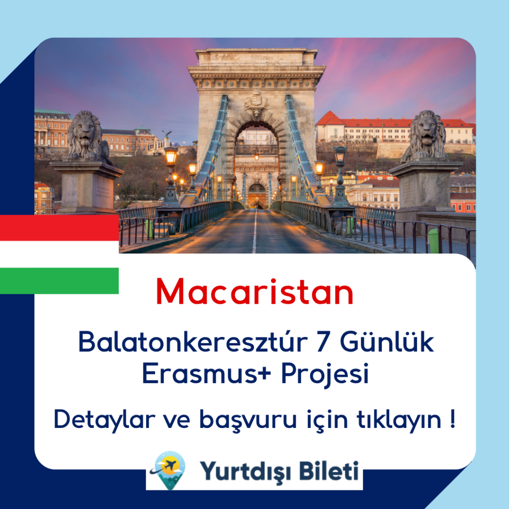 Macaristan Balatonkeresztúr 7 Günlük Erasmus+ Projesi