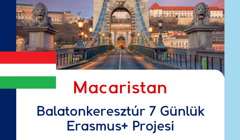 Macaristan Balatonkeresztúr 7 Günlük Erasmus+ Projesi Macaristan Balatonkeresztúr 7 Günlük Erasmus+ Projesi