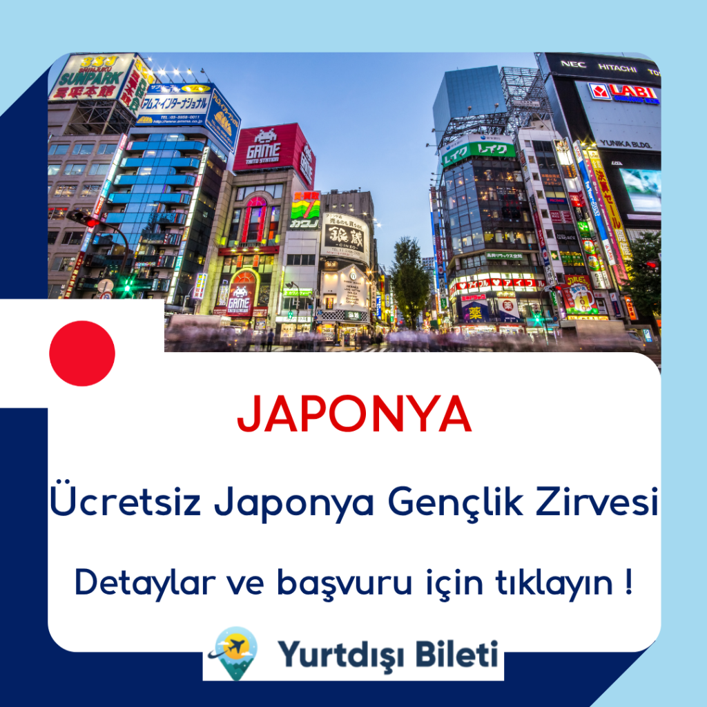 Ücretsiz Japonya Gençlik Zirvesi Projesi