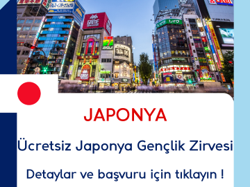 Ücretsiz Japonya Gençlik Zirvesi Projesi