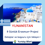 Yunanistan 8 Günlük Erasmus+ Projesi