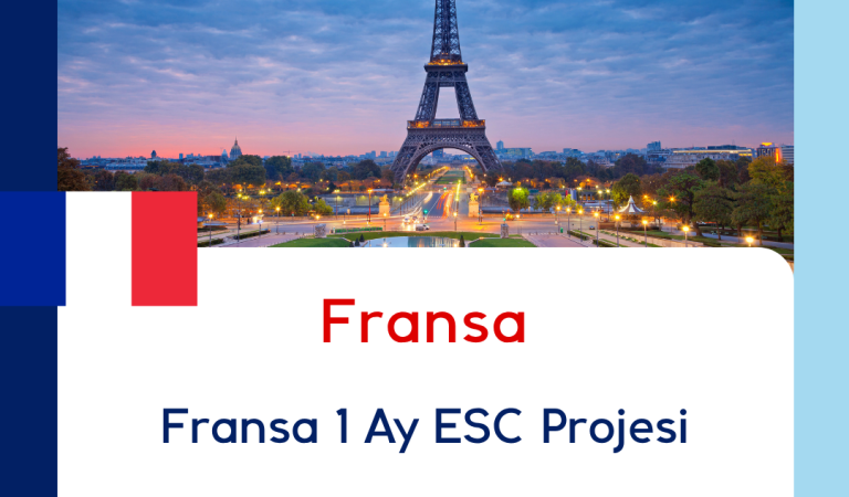Fransa 1 Ay ESC Projesi Fransa 1 Ay ESC Projesi