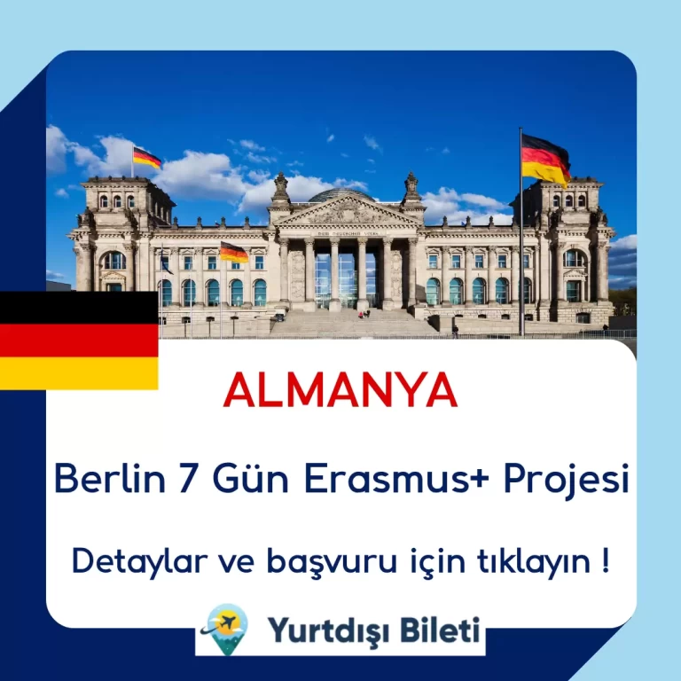 Almanya Berlin 7 Gün Erasmus+ Projesi