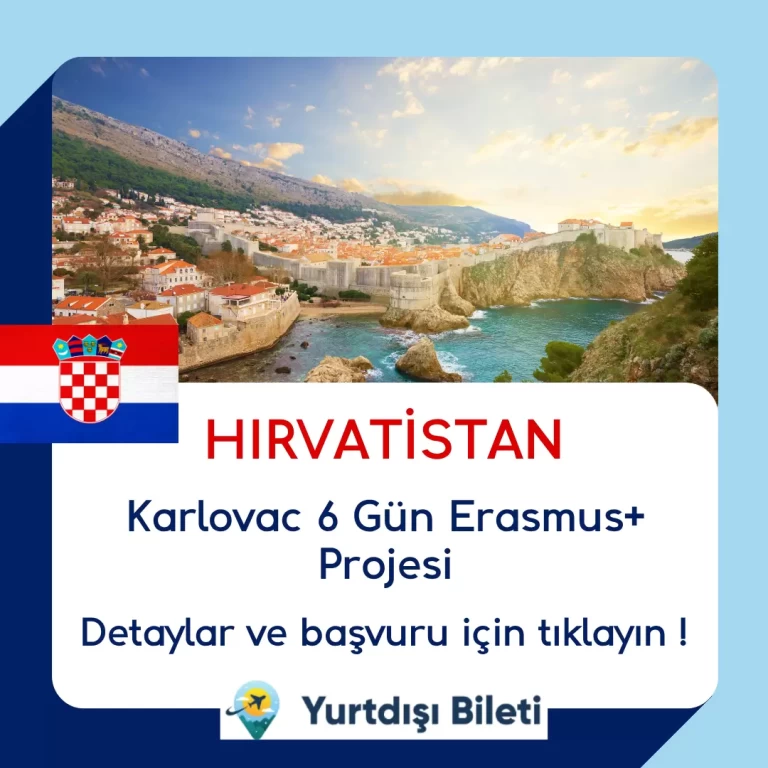 Hırvatistan Karlovac 6 Gün Erasmus+ Projesi