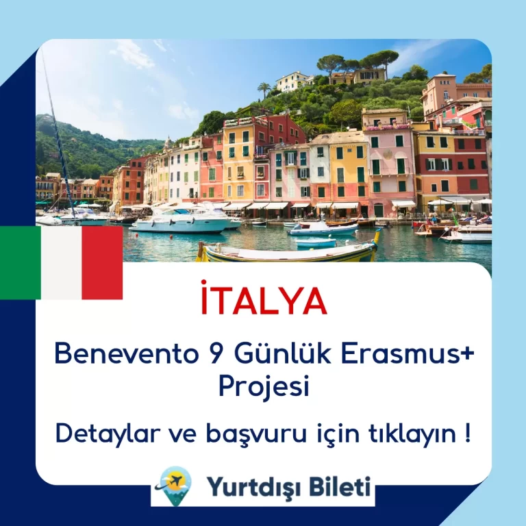 İtalya Benevento 9 Günlük Erasmus+ Projesi