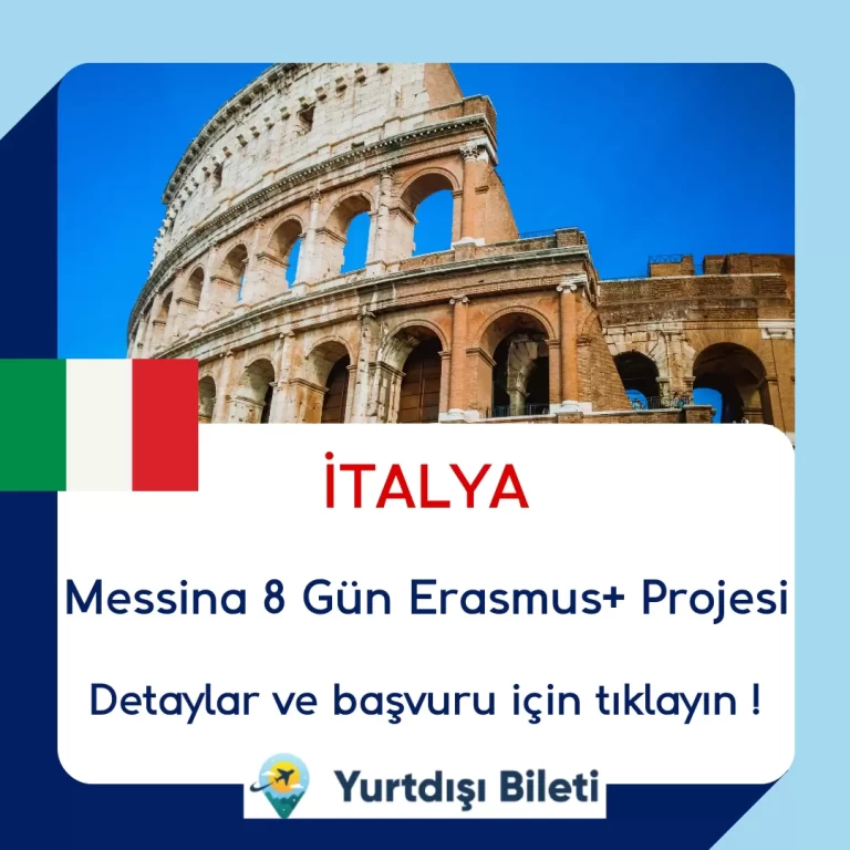 İtalya Messina 8 Günlük Erasmus+ Projesi