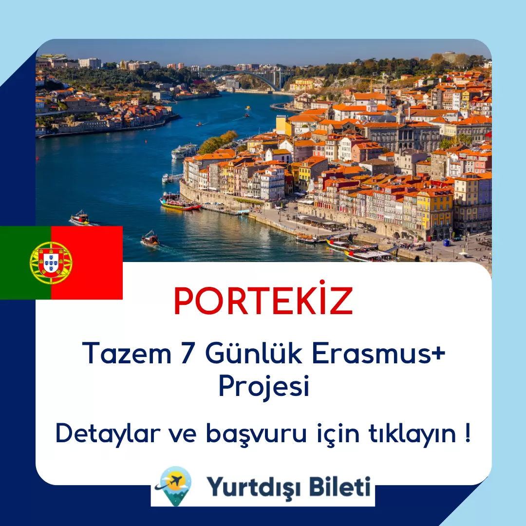 Portekiz Tazem 7 Günlük Erasmus+ Projesi
