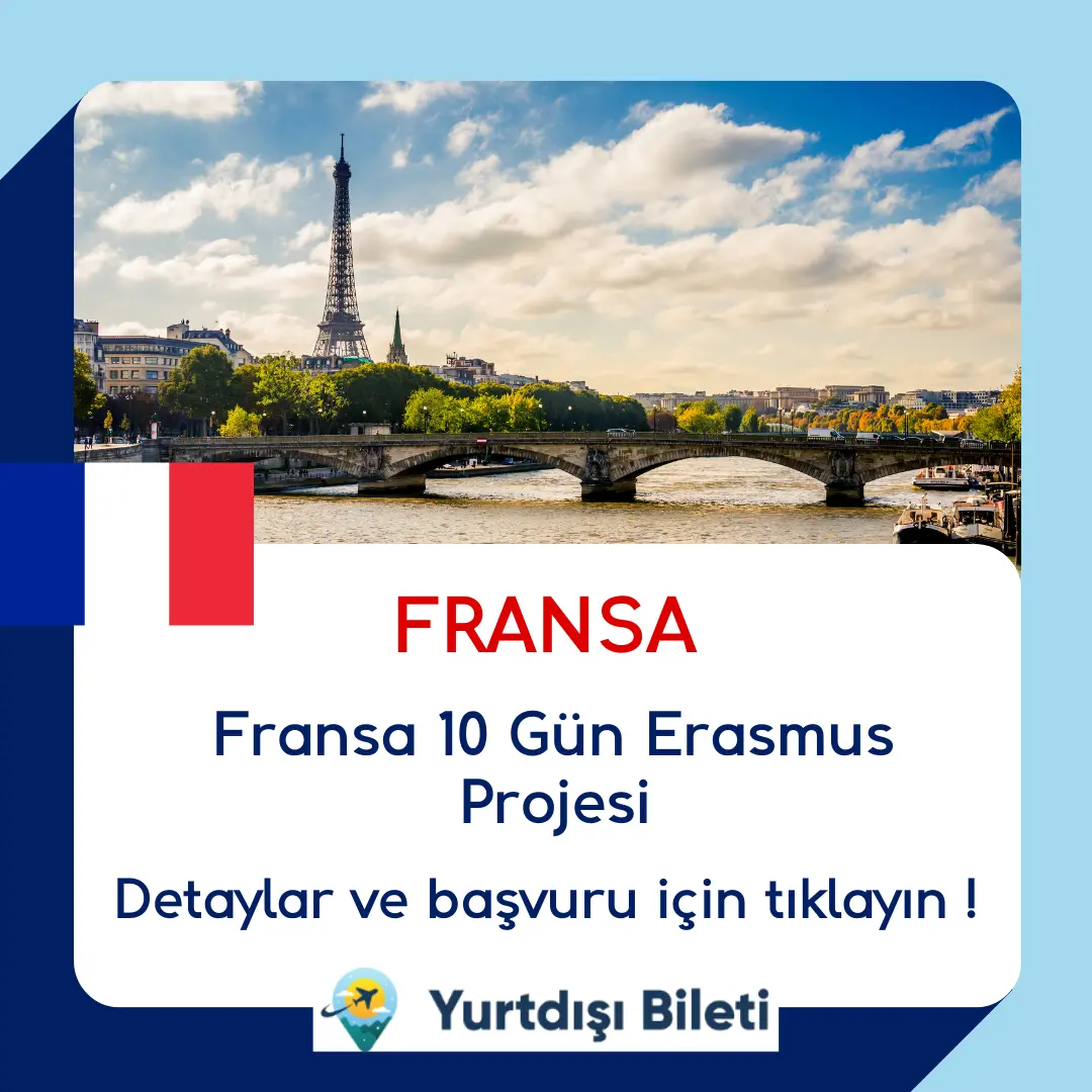 Fransa 10 Gün Erasmus Projesi