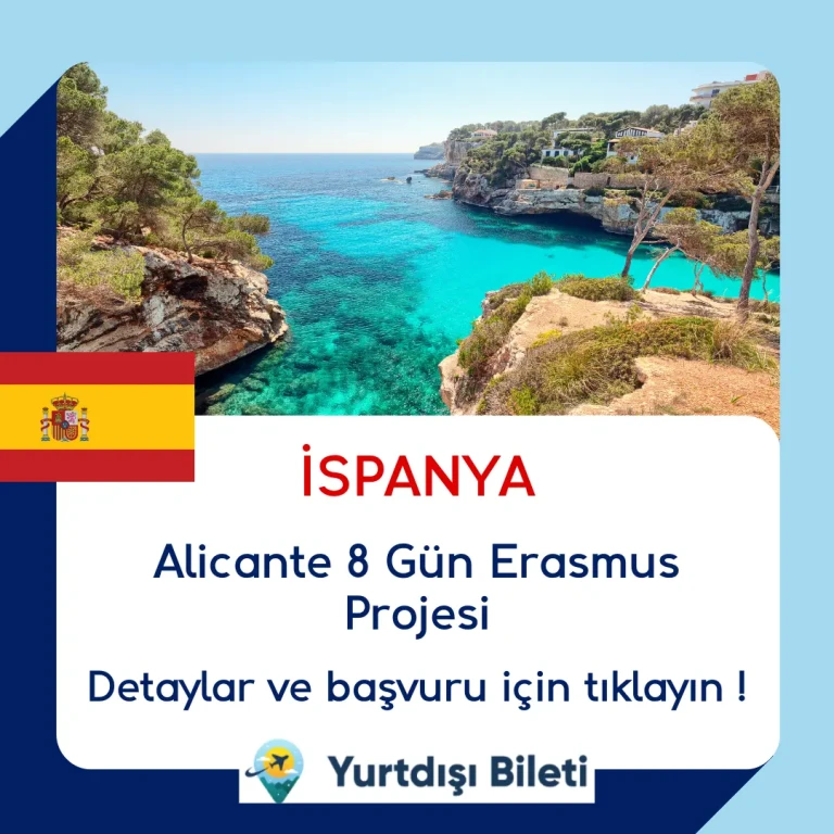 İspanya Alicante 8 Gün Erasmus Projesi
