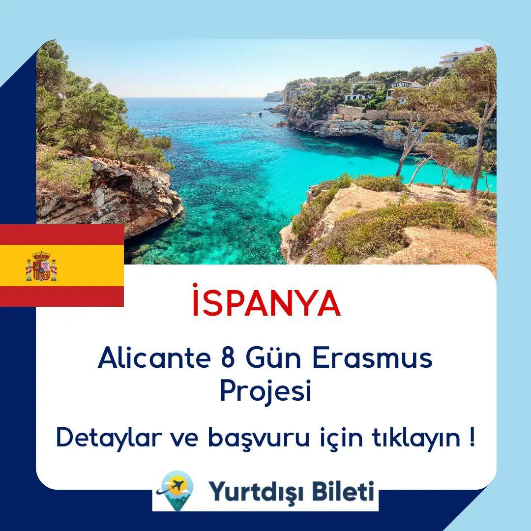İspanya Alicante 8 Gün Erasmus Projesi