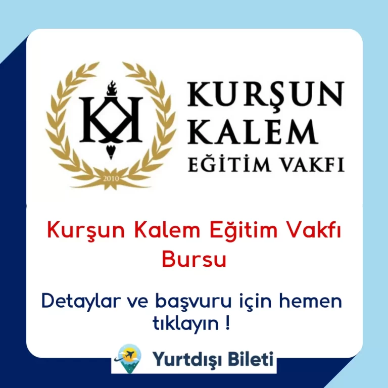 Kurşun Kalem Eğitim Vakfı Bursu