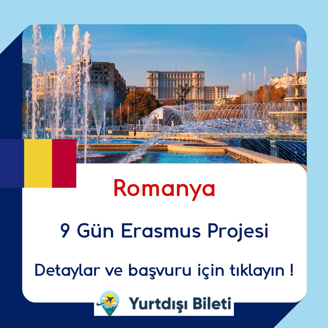 Romanya 9 Gün Erasmus Projesi