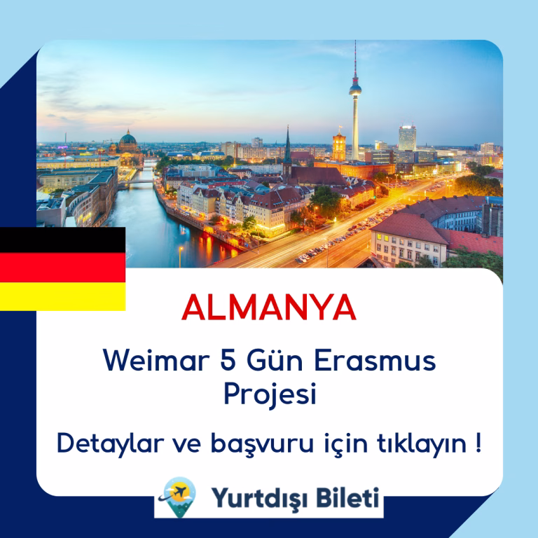 Almanya Weimar 5 Gün Erasmus Projesi