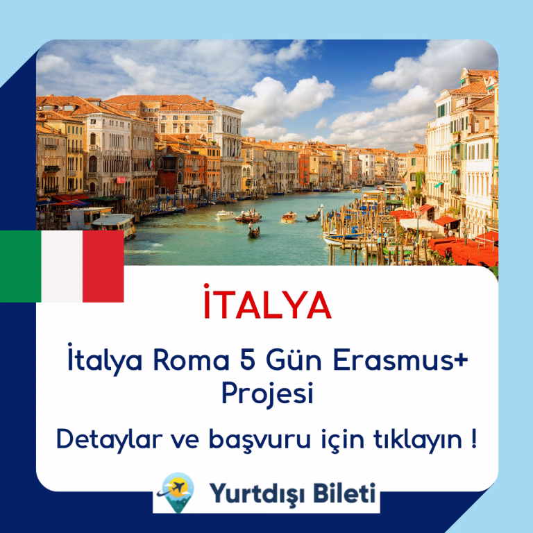 İtalya Roma 5 Gün Erasmus+ Projesi