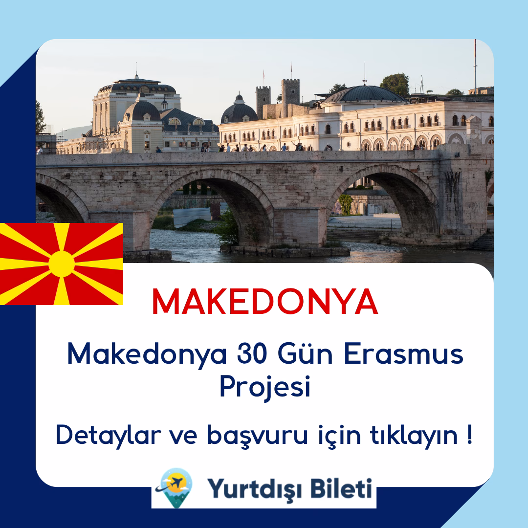 Makedonya 30 Gün Erasmus Projesi