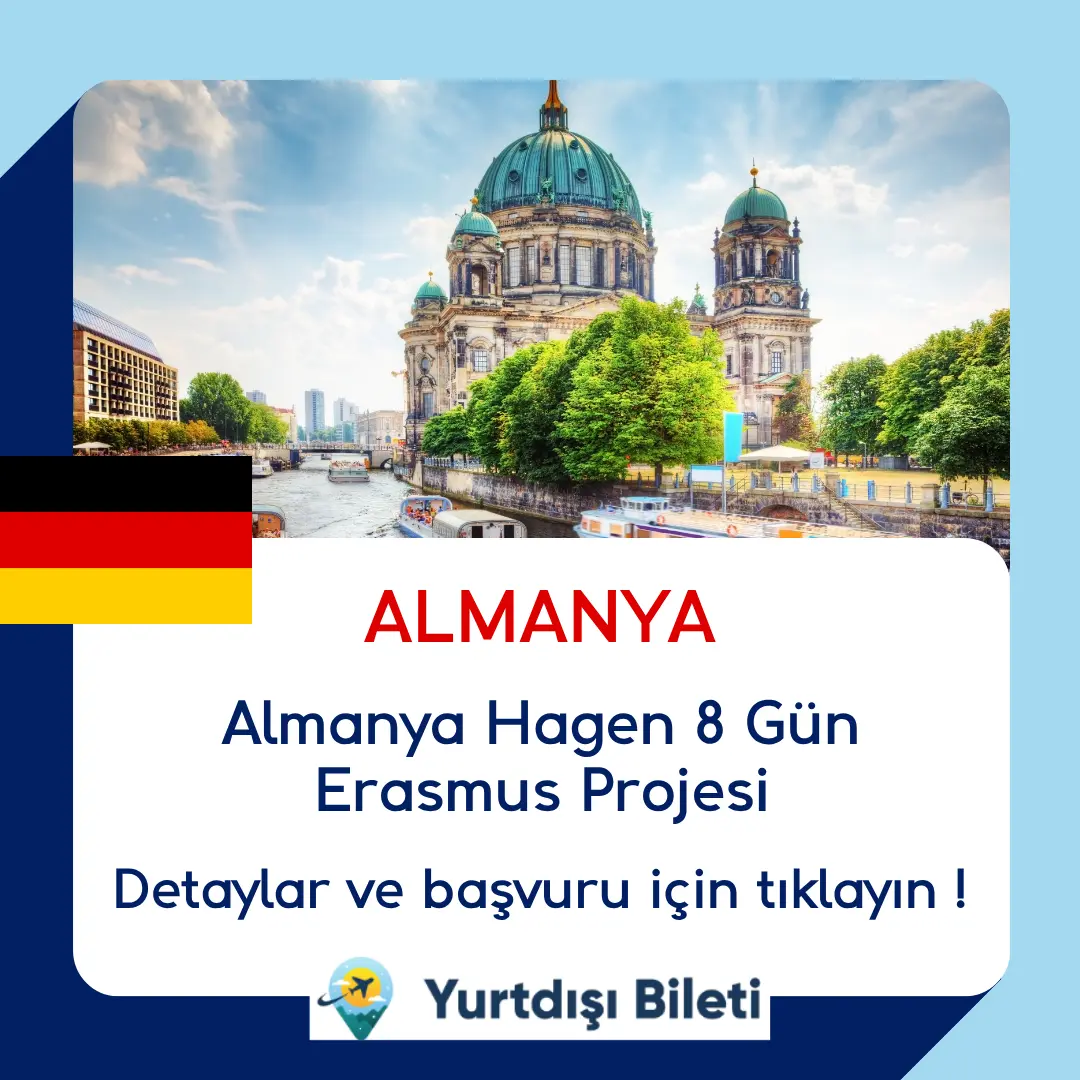 Almanya Hagen 8 Gün Erasmus Projesi