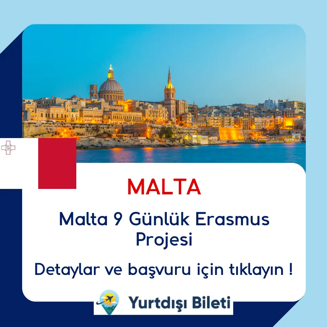 Malta 9 Günlük Erasmus Projesi