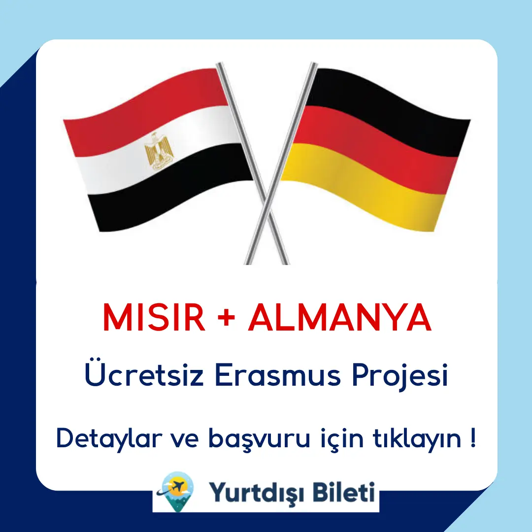 Mısır ve Almanya Ücretsiz Erasmus Projesi