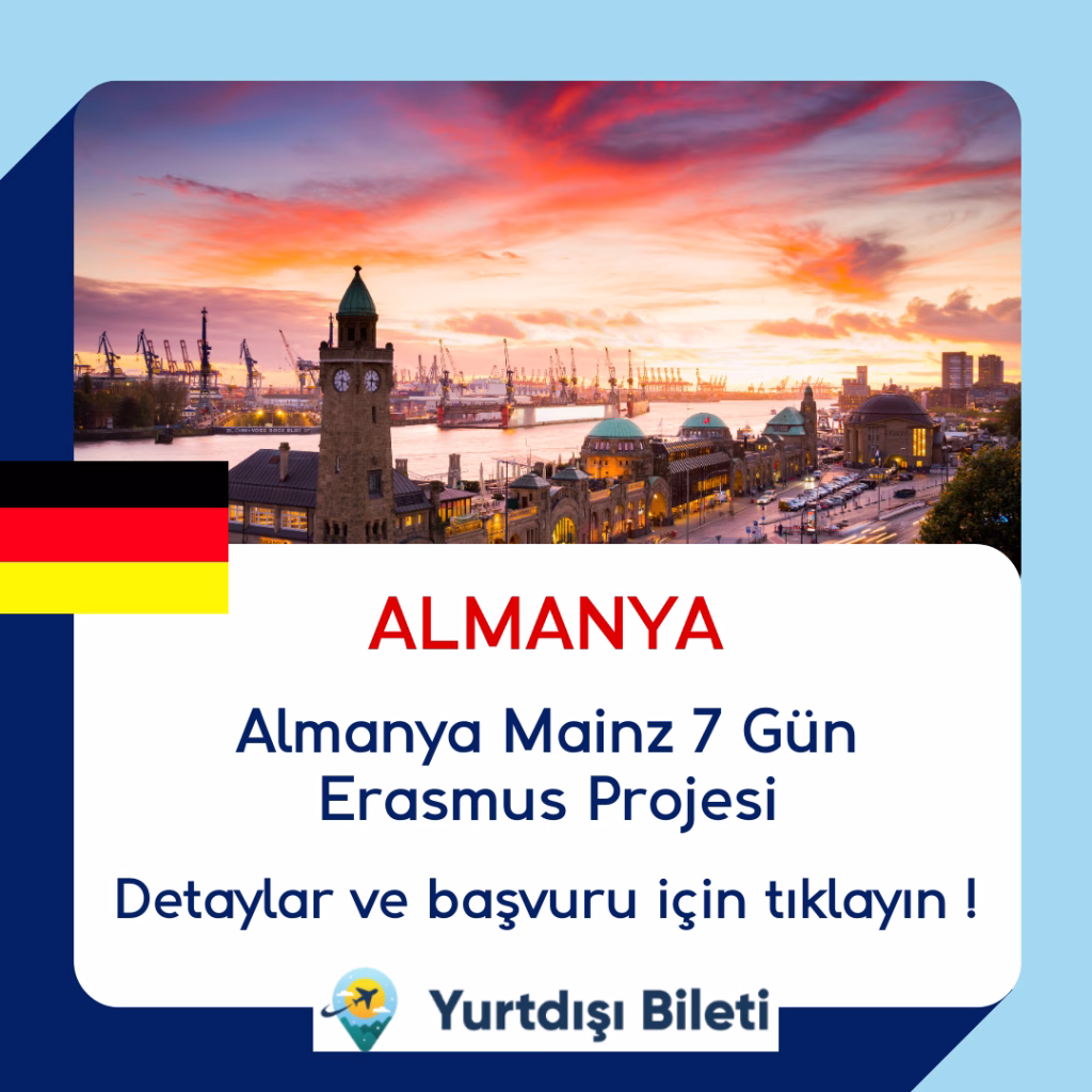 Almanya Mainz 7 Gün Erasmus Projesi
