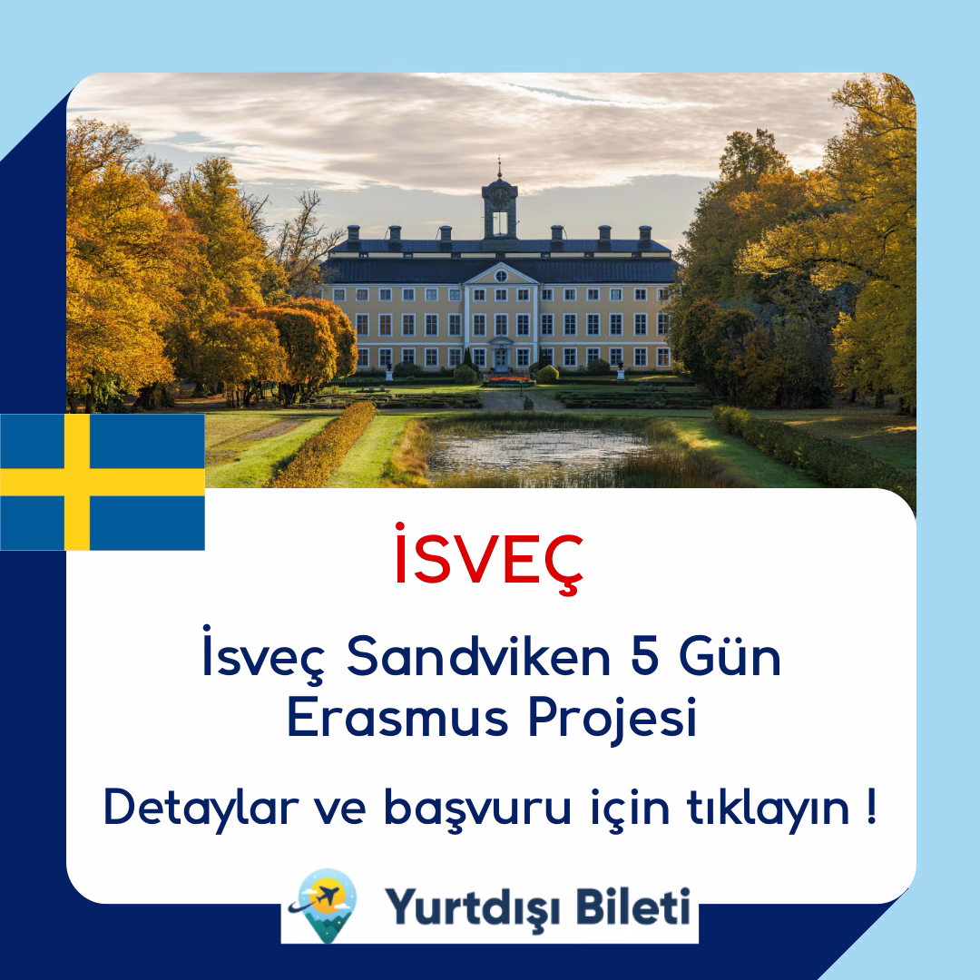 İsveç Sandviken 5 Gün Erasmus Projesi