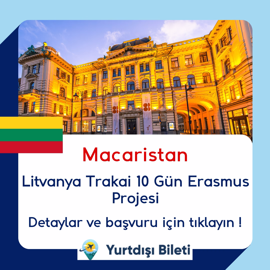 Litvanya Trakai 10 Gün Erasmus Projesi
