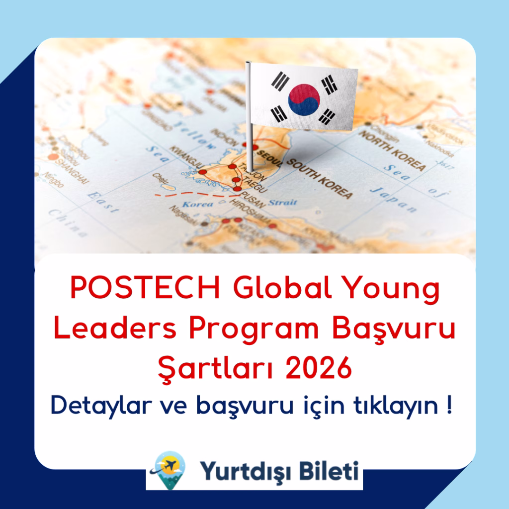 POSTECH Global Young Leaders Program Başvuru Şartları 2026