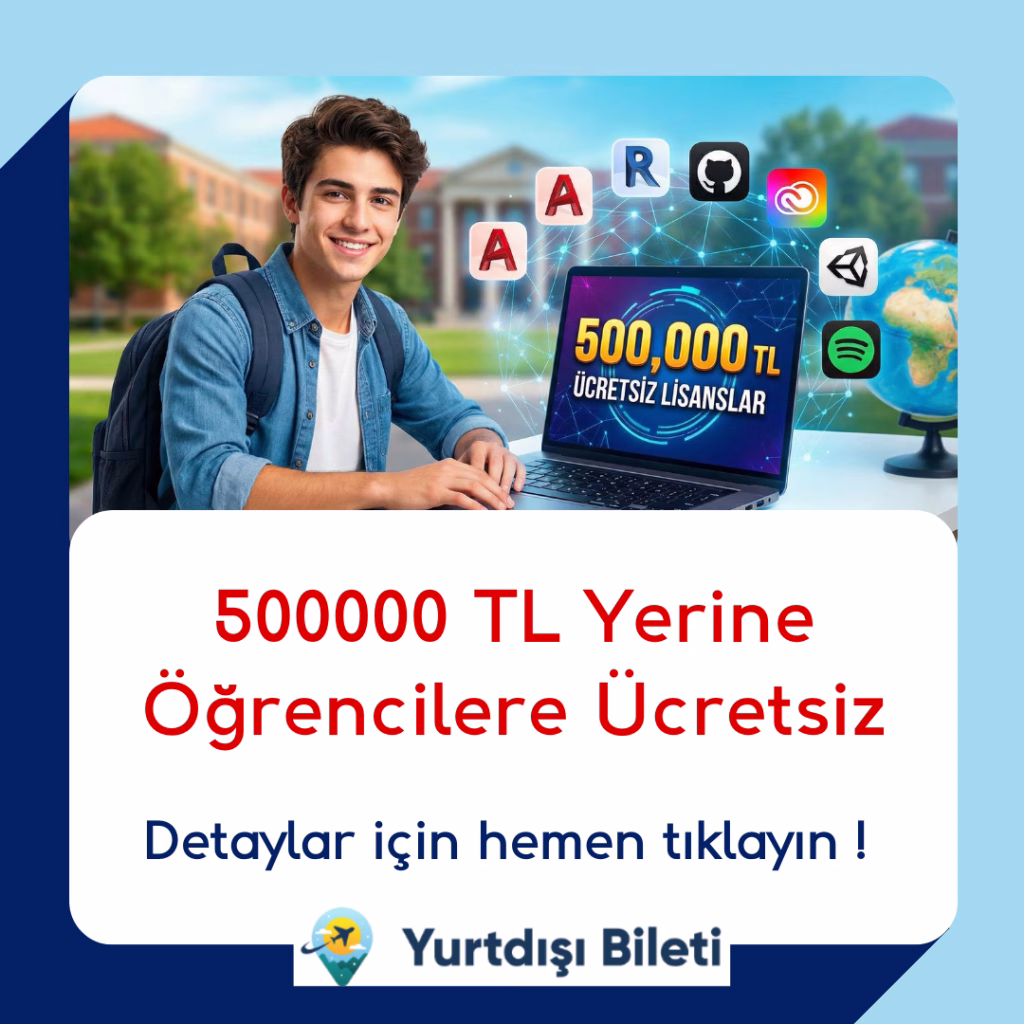 500000 TL Yerine Öğrencilere Ücretsiz