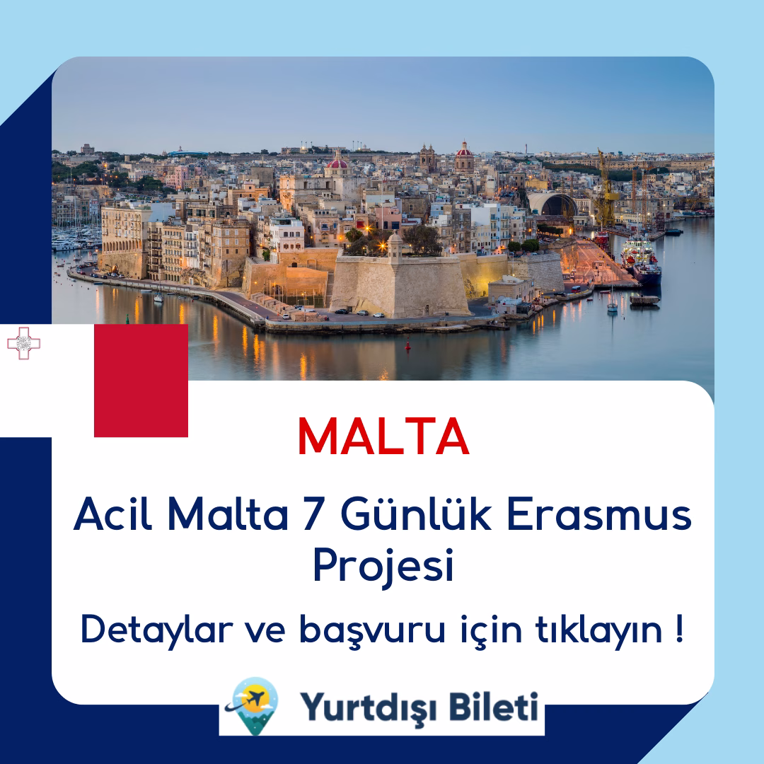 Acil Malta 7 Günlük Erasmus Projesi