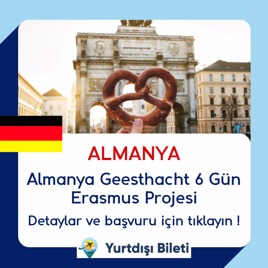Almanya Geesthacht 6 Gün Erasmus Projesi