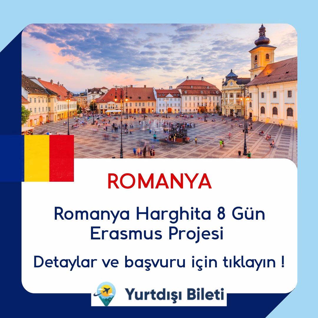 Romanya Harghita 8 Gün Erasmus Projesi