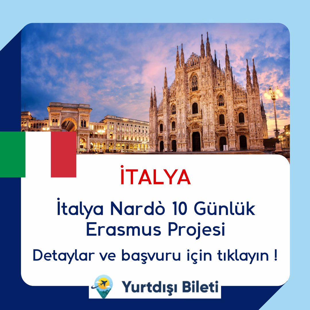 İtalya Nardò 10 Günlük Erasmus Projesi