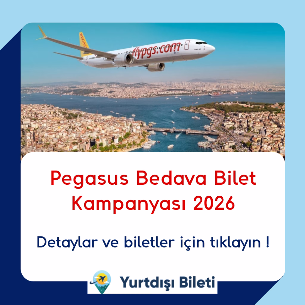 Pegasus Bedava Bilet Kampanyası 2026