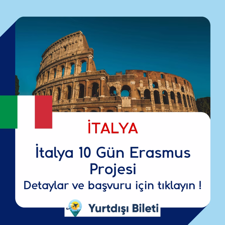 İtalya 10 Gün Erasmus Projesi