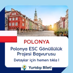 Polonya ESC Gönüllülük Projesi Başvurusu