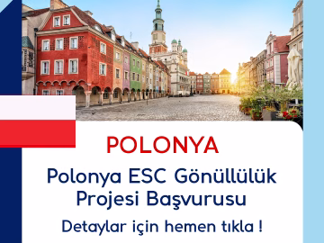 Polonya ESC Gönüllülük Projesi Başvurusu
