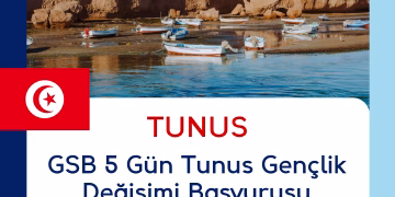 GSB 5 Gün Tunus Gençlik Değişimi Başvurusu
