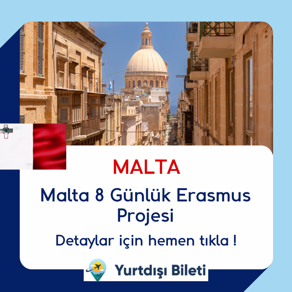 Malta 8 Günlük Erasmus Projesi