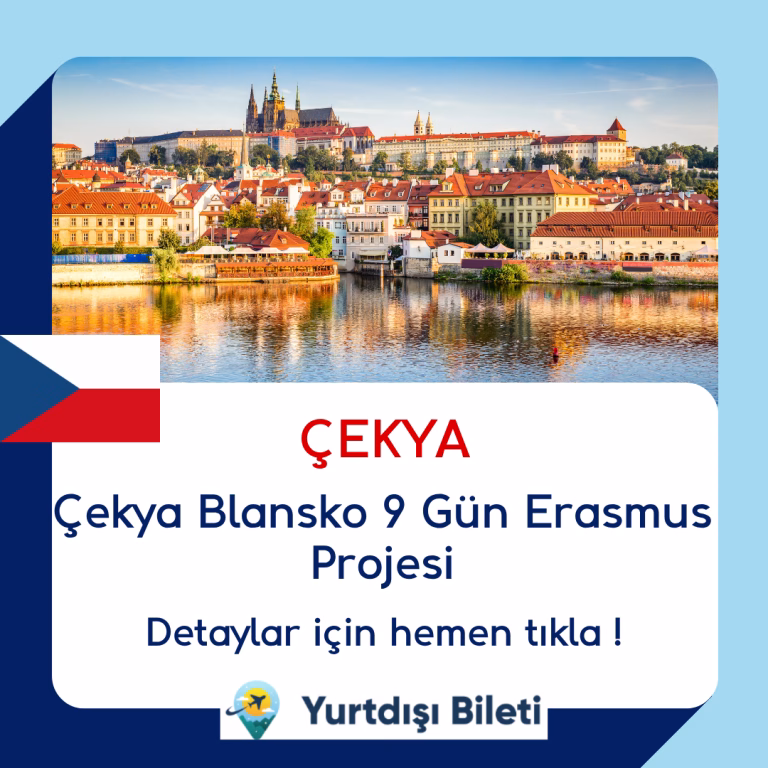 Çekya Blansko 9 Gün Erasmus Projesi