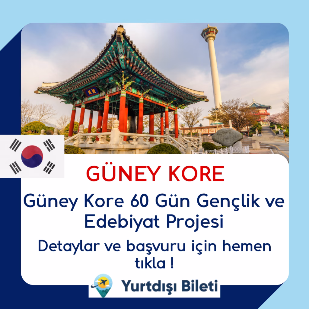Güney Kore 60 Gün Gençlik ve Edebiyat Projesi
