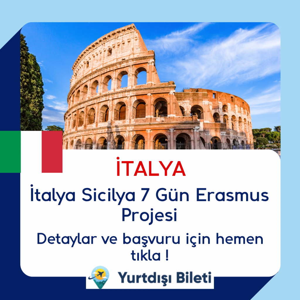İtalya Sicilya 7 Gün Erasmus Projesi