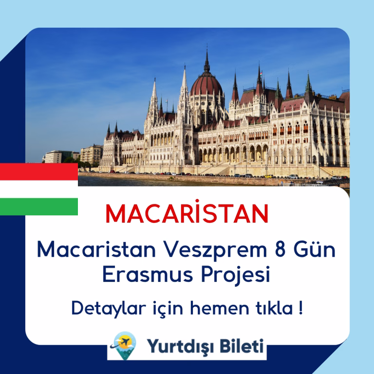 Macaristan Veszprem 8 Gün Erasmus Projesi