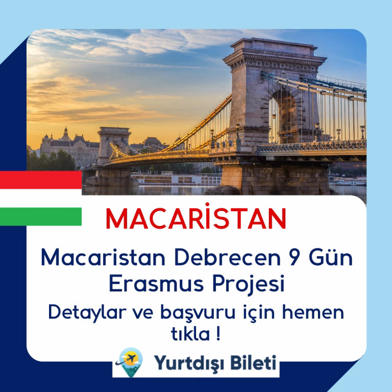 Macaristan Debrecen 9 Gün Erasmus Projesi