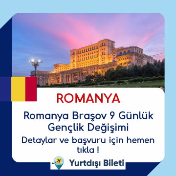 Romanya Braşov 9 Günlük Gençlik Değişimi