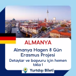 Almanya Hagen 8 Gün Erasmus Projesi