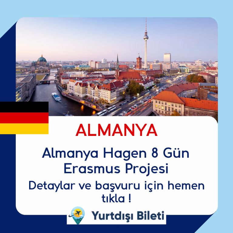 Almanya Hagen 8 Gün Erasmus Projesi