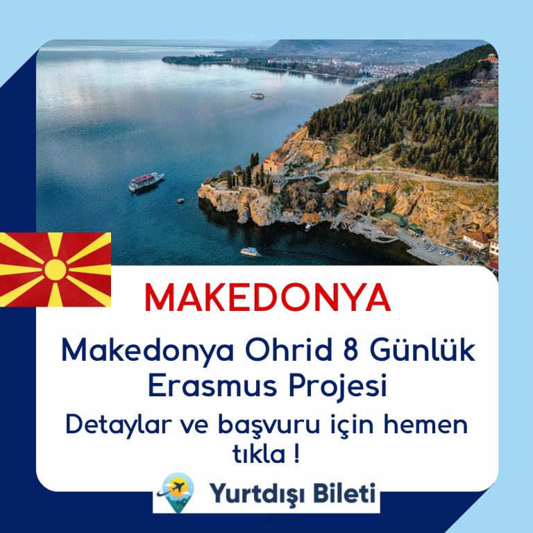 Makedonya Ohrid 8 Günlük Erasmus Projesi