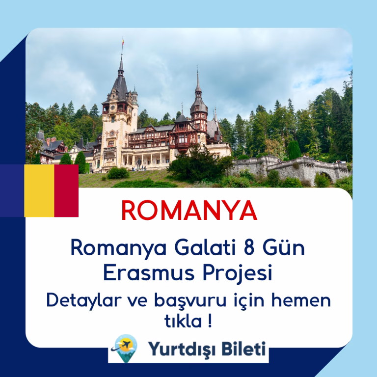 Romanya Galati 8 Gün Erasmus Projesi