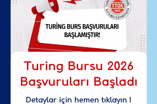 Turing Bursu 2026 Başvuruları Başladı