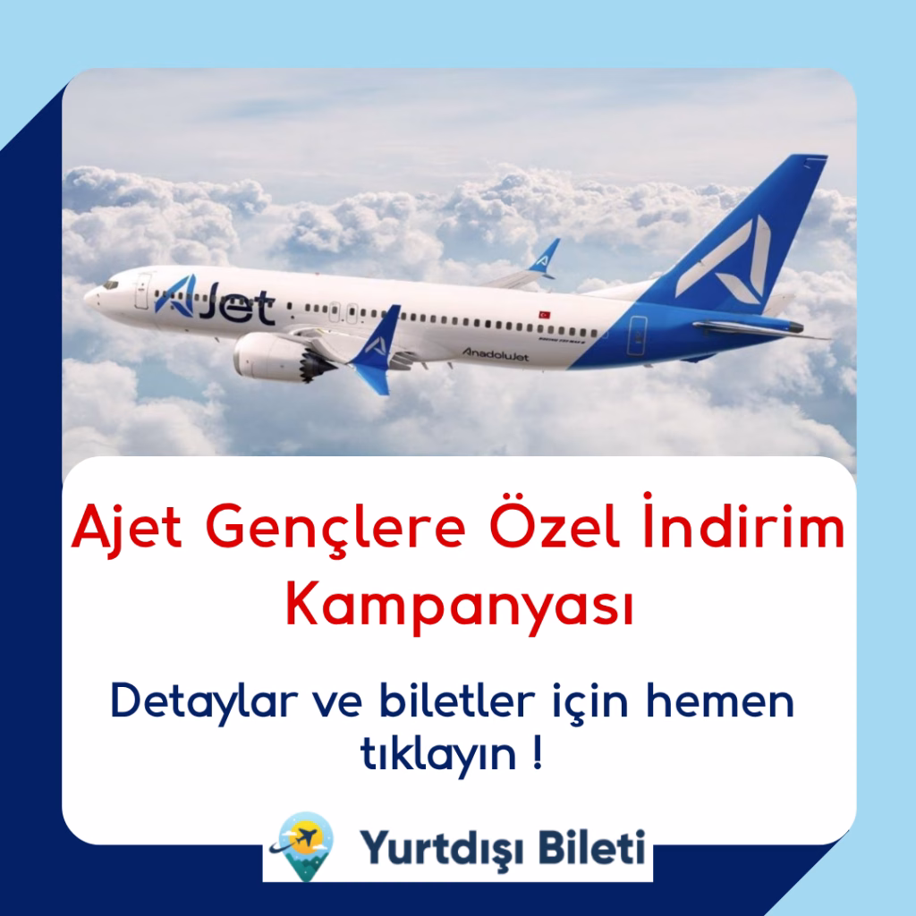 Ajet Gençlere Özel İndirim Kampanyası