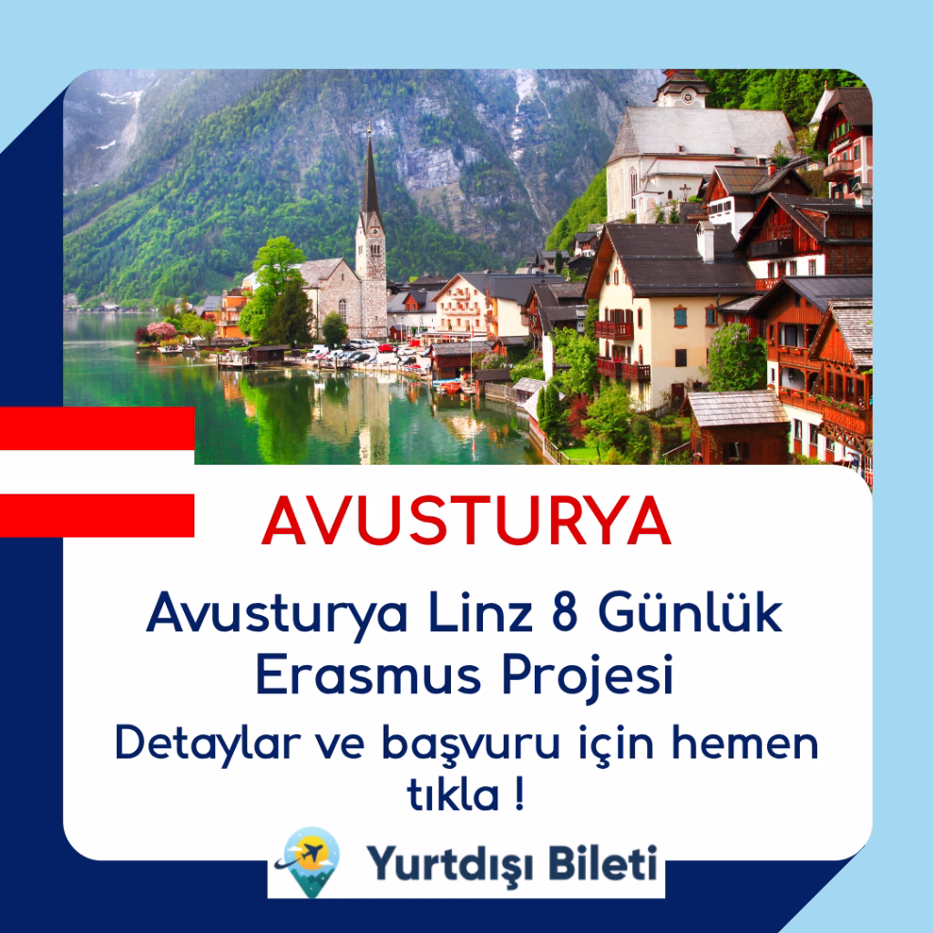 Avusturya Linz 8 Günlük Erasmus Projesi